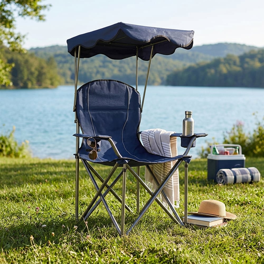 Portable Folding Beach Canopy Chair For Outdoor Events_voghion.com